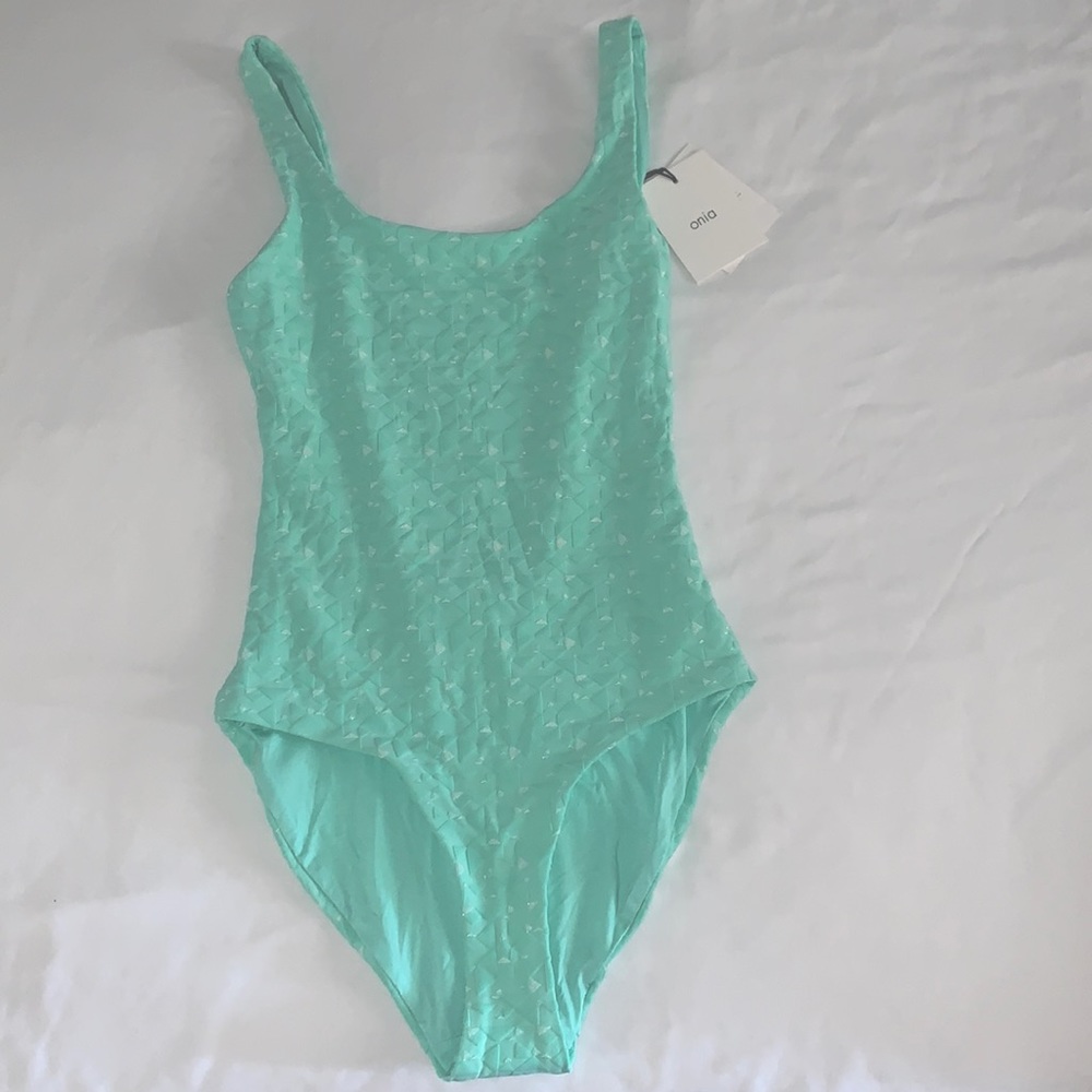 Onia Scoop Neck Kelly One Piece